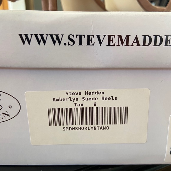 Steve Madden tan suede heels - Picture 6 of 6